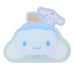 Japan Sanrio Memo Clip Stand & Memo Pad - Cinnamoroll : Face