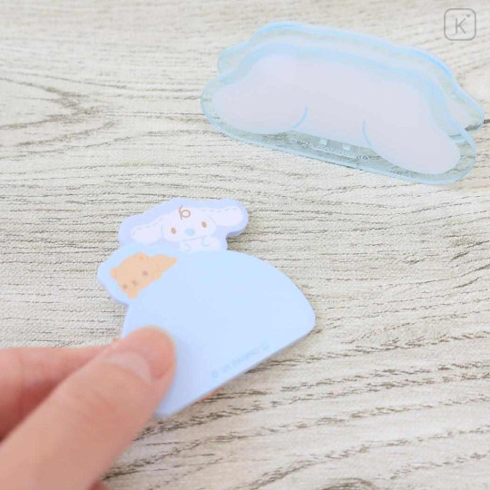 Japan Sanrio Memo Clip Stand & Memo Pad - Cinnamoroll : Face - 2