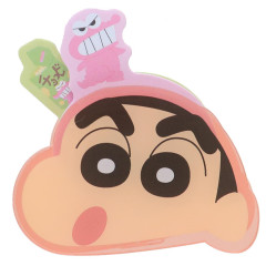 Japan Crayon Shin-chan Memo Clip Stand & Memo Pad - Shinnosuke Nohara : Face