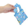 Japan Sanrio Eco Shopping Bag With Pocket - Cinnamoroll : Lucky Blue - 4