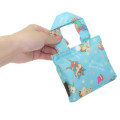 Japan Crayon Shin-chan Eco Shopping Bag & Mini Bag - Shinnosuke Nohara : Turquoise - 4