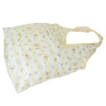 Japan Disney Eco Shopping Bag With Pocket - Pooh : Honey Light Yellow - 2
