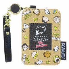 Japan Peanuts Pass Case Card Holder & Reel - Snoopy & Woodstock : Kids Wow