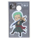 Japan One Piece Vinyl Sticker - Zoro Ready To Fight