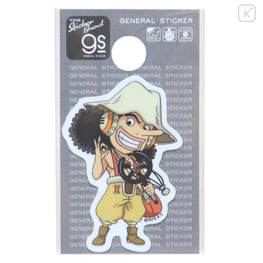 Japan One Piece Vinyl Sticker - Usopp Ready To Fight - 1