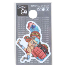 Japan One Piece Vinyl Sticker - Franky Ready To Fight