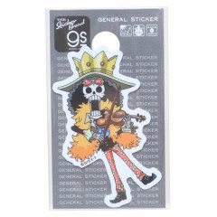 Japan One Piece Vinyl Sticker - Brook Ready To Fight