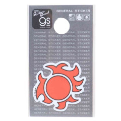 Japan One Piece Vinyl Sticker - Pirate Flag Sun