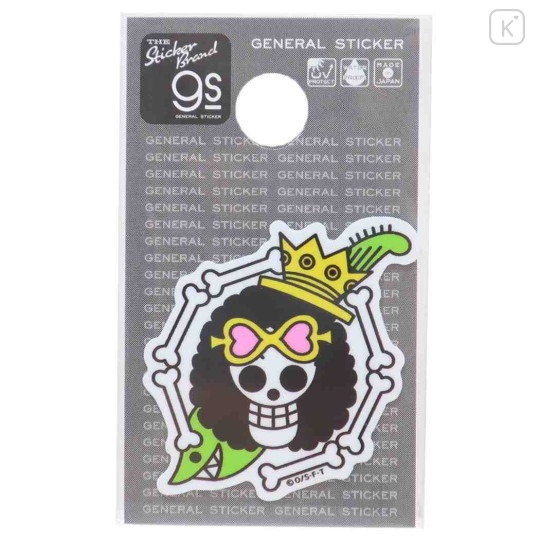 Japan One Piece Vinyl Sticker - Pirate Flag Brook - 1