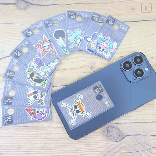 Japan One Piece Vinyl Sticker - Pirate Flag Brook - 2