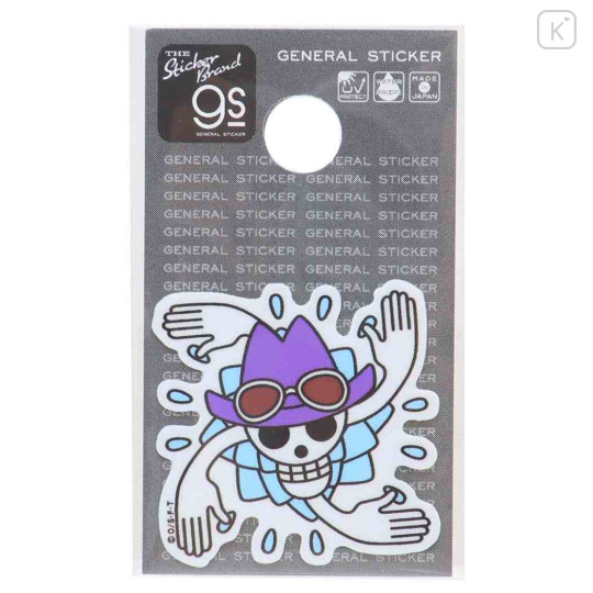 Japan One Piece Vinyl Sticker - Pirate Flag Robin - 1