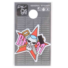 Japan One Piece Vinyl Sticker - Pirate Flag Franky