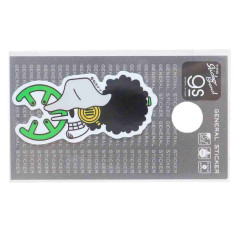 Japan One Piece Vinyl Sticker - Pirate Flag Usopp
