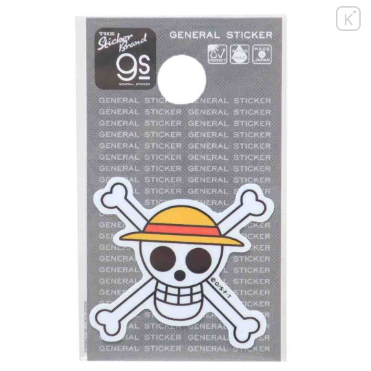 Japan One Piece Vinyl Sticker - Pirate Flag Luffy - 1