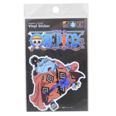 Japan One Piece Vinyl Sticker - Jinbei Ready To Fight B