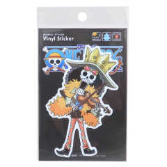 Japan One Piece Vinyl Sticker - Brook Ready To Fight B