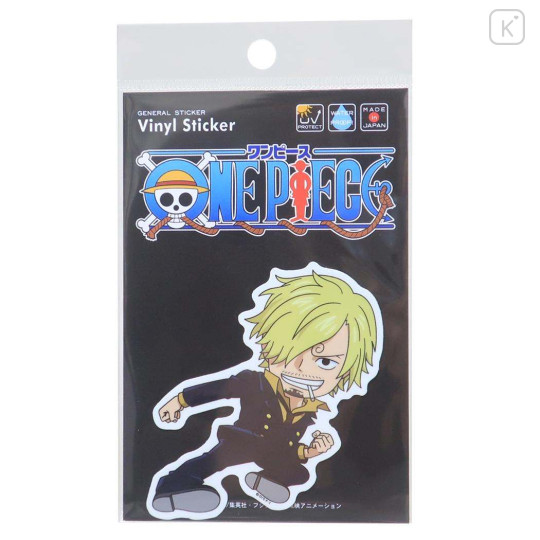 Japan One Piece Vinyl Sticker - Sanji Ready To Fight B - 1