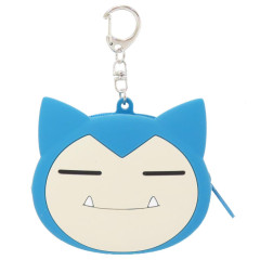 Japan Pokemon Mini Silicone Pouch - Snorlax : Face