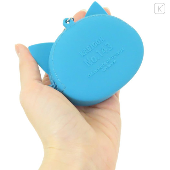 Japan Pokemon Mini Silicone Pouch - Snorlax : Face - 2