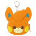 Japan Pokemon Mini Silicone Pouch - Pawmi : Face - 1