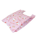 Japan Sanrio Eco Shopping Bag & Mascot Pouch - Hello Kitty - 2