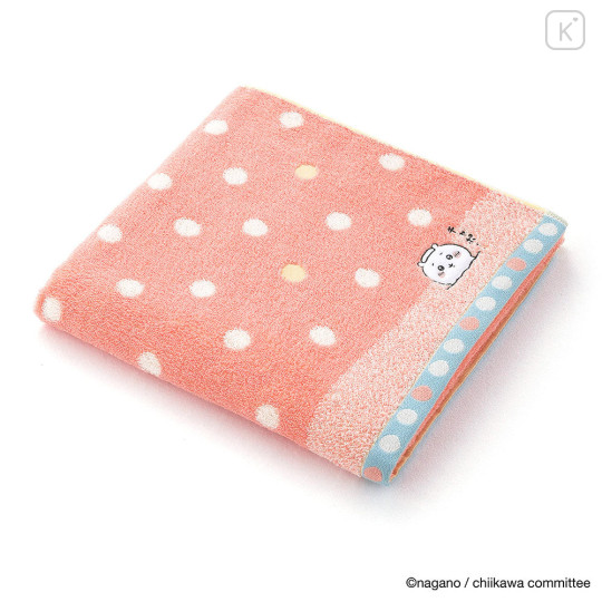 Japan Chiikawa Bath Towel - Chiikawa : Bathroom Pink - 1