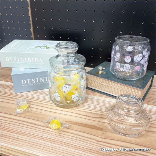 Japan Chiikawa Glass Canister - Chiikawa & Hachiware & Usagi : Star - 2