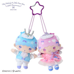 Japan Sanrio Mascot Holder Set - Little Twin Stars : Dolly Mix