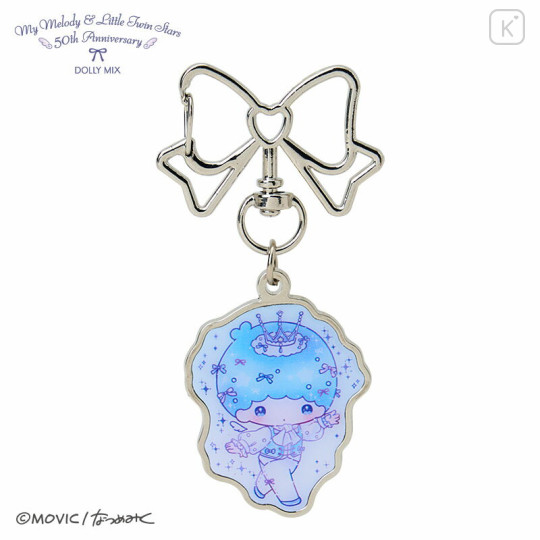 Japan Sanrio Metal Keychain - Little Twin Stars : Dolly Mix Kiki - 1