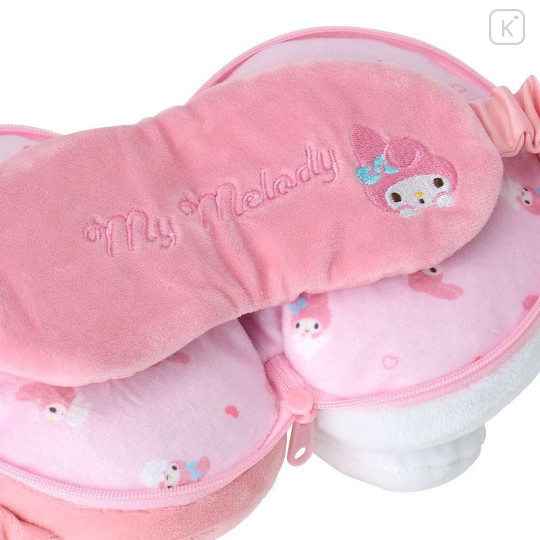 Japan Sanrio Eye Mask with Pillow - My Melody - 4