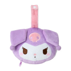 Japan Sanrio Eye Mask with Pillow - Kuromi