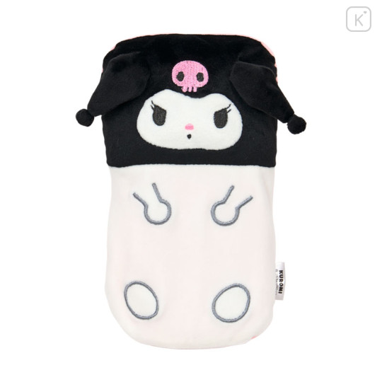 Japan Sanrio Plush Cool Pillow - Kuromi - 1