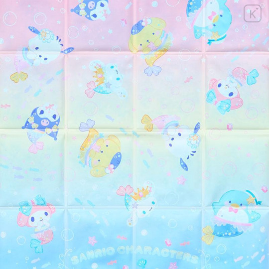 Japan Sanrio Cool Back Sheet - Mermaid - 4