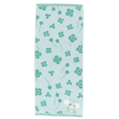 Japan Sanrio Jacquard Long Towel - Pochacco : Flower Bloom