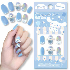 Japan Sanrio Nail Tips - Cinnamoroll : Heart Blue