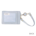 Japan Sanrio Pass Case Card Holder & Reel - Cinnamoroll : Dreaming Angel Face - 2