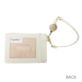 Japan Sanrio Pass Case Card Holder & Reel - My Melody : Dreaming Angel Face - 2