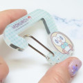 Japan Pokemon Acrylic Carabiner - Rowlet : Pokepeace Gingham - 2