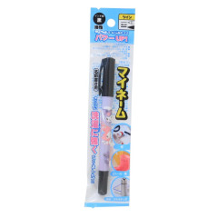 Japan Sanrio Oil-Based Twin Tip Marker Pen Fine & Bold - Kuromi & My Melody : Angel and Little Devil