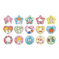 Japan Sanrio Sparkly Marble Sticker Flakes - Characters - 2