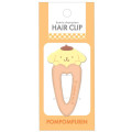 Japan Sanrio Acrylic Hair Clip - Pompompurin : Heart - 1