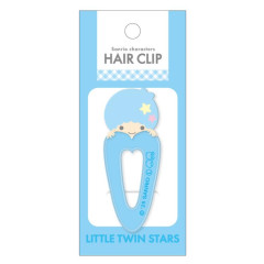 Japan Sanrio Acrylic Hair Clip - Little Twin Stars : Kiki Heart