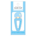 Japan Sanrio Acrylic Hair Clip - Little Twin Stars : Kiki Heart - 1