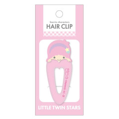 Japan Sanrio Acrylic Hair Clip - Little Twin Stars : Lala Heart