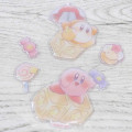 Japan Kirby Clear Plump 3D Sticker Set - Kirby & Waddle Dee : Pupupu Rainy Day - 2