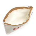 Japan Miffy Flat Pouch - Miffy : White Blue Red - 4