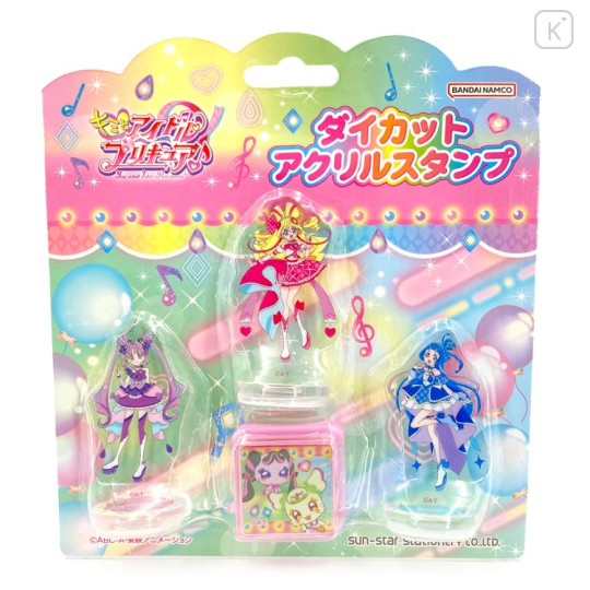 Japan Pretty Cure Acrylic Stand Stamp Chop - Idol PreCure - 1