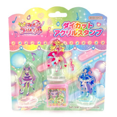 Japan Pretty Cure Acrylic Stand Stamp Chop - Idol PreCure