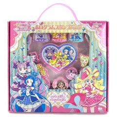 Japan Pretty Cure Rubber Stamp Set - Idol PreCure Hologram