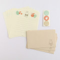 Japan Miffy Letter Envelope Set - Miffy : Color Shape Fruits - 2